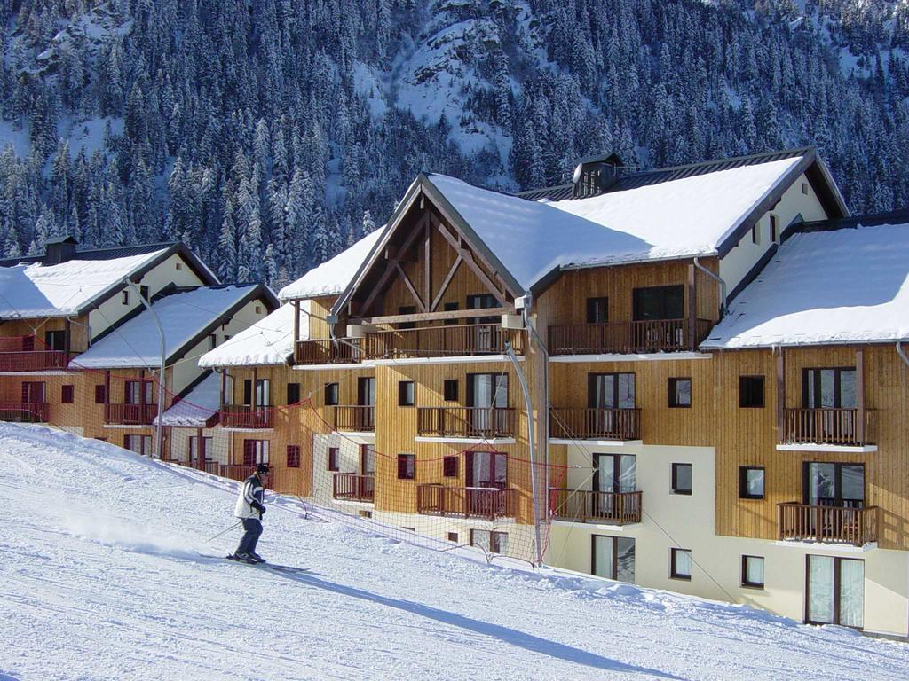 Madame Vacances Residence Les Chalets Du Thabor Valfrejus Exteriör bild