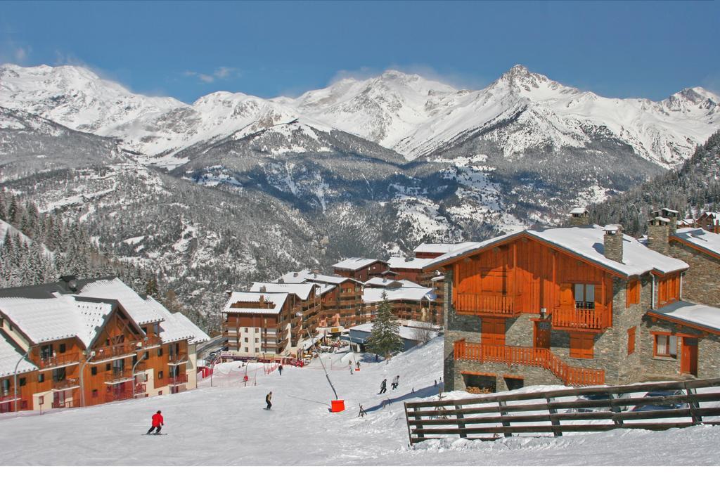 Madame Vacances Residence Les Chalets Du Thabor Valfrejus Exteriör bild